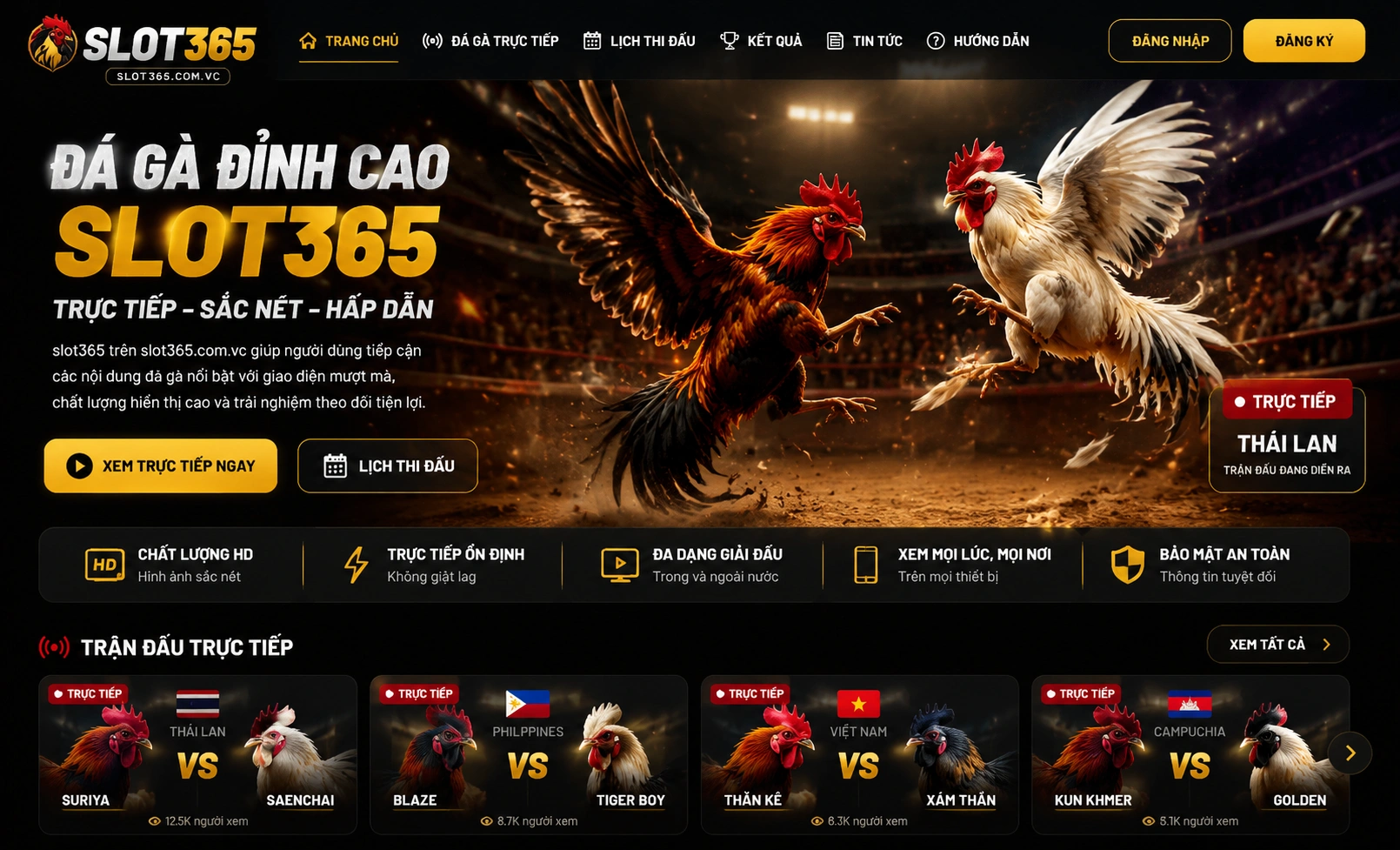 slot365 Đá Gà live 3